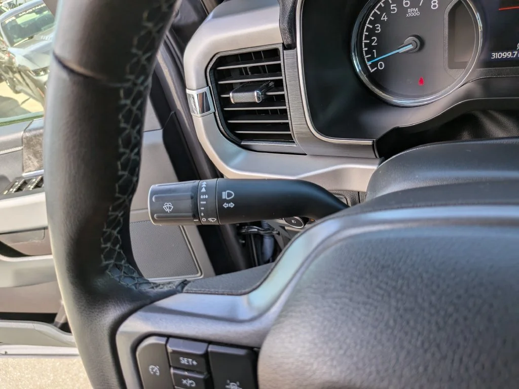 Used 2023 Antimatter Blue Metallic Ford XLT image 36