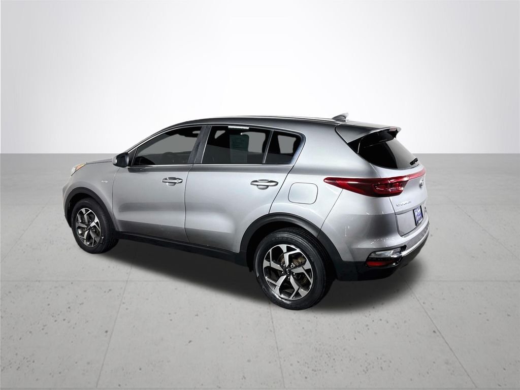 Used 2021 Gray Kia LX image 8