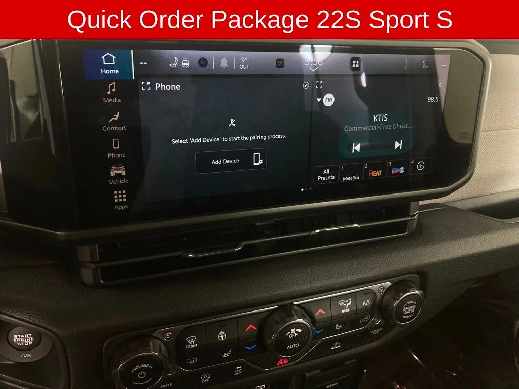 New 2026 Bright White Clearcoat Jeep Sport S image 3