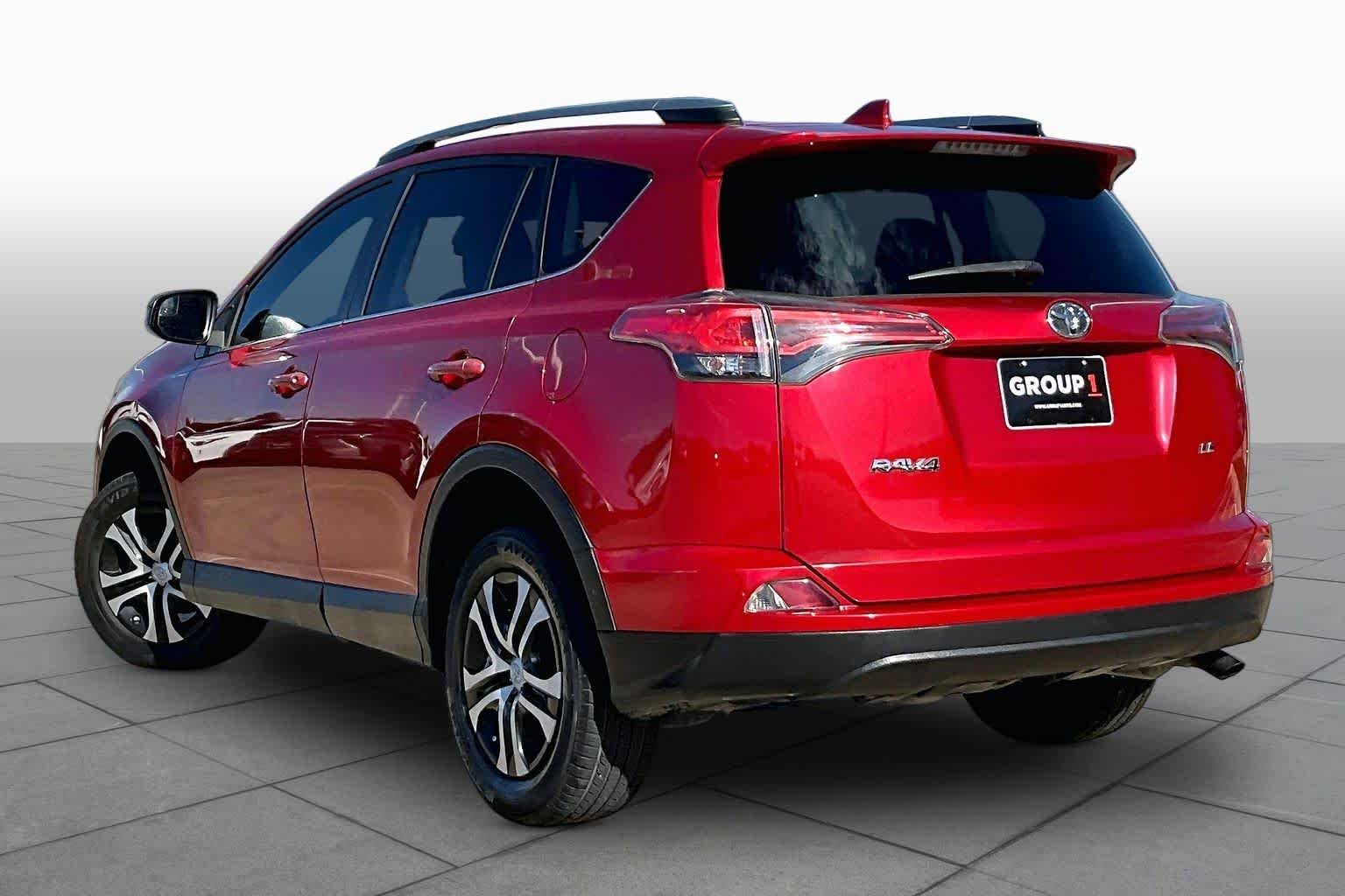 Used 2017 Barcelona Red Metallic Toyota LE image 12