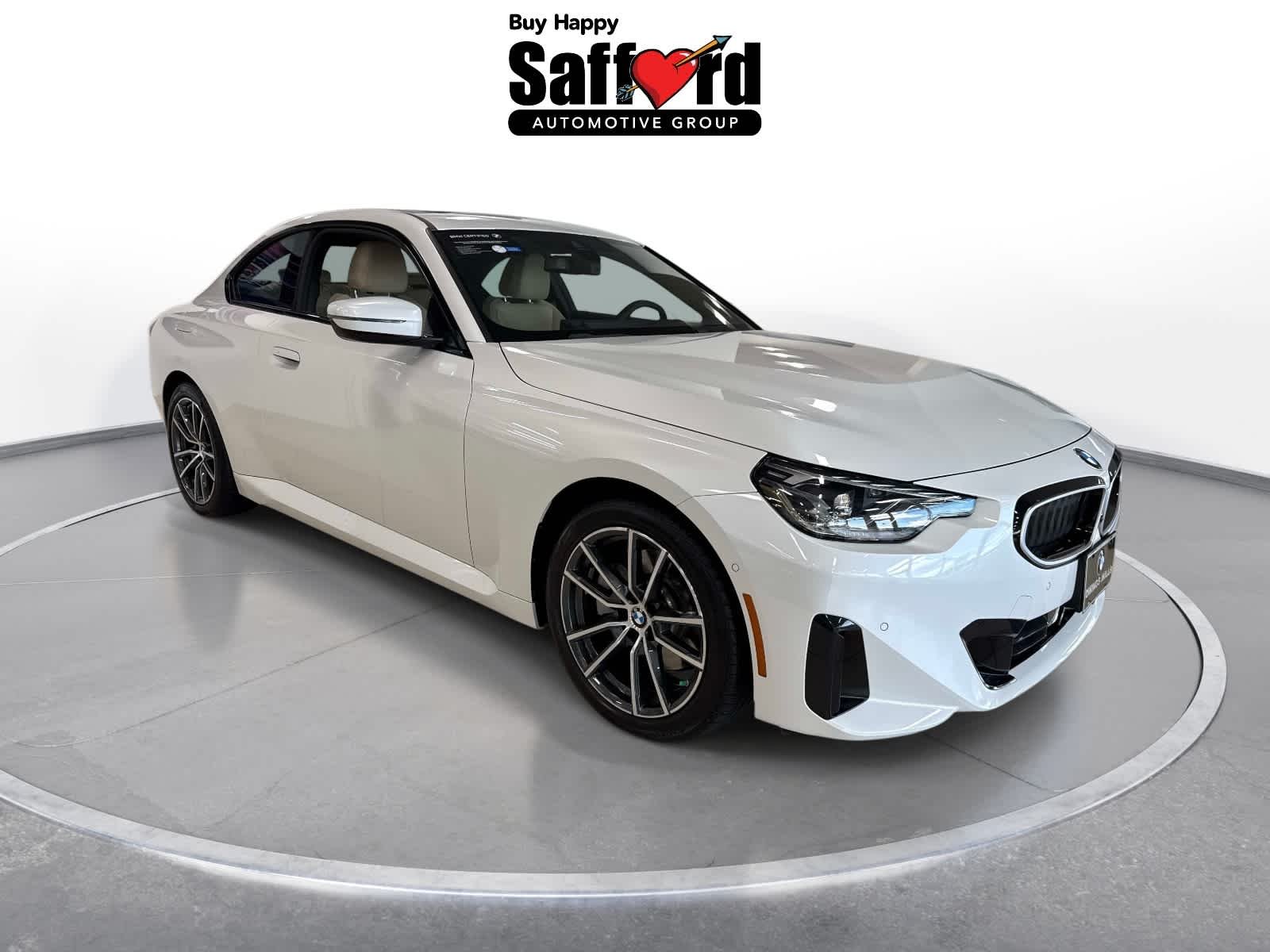 Certified Used 2025 Mineral White Metallic BMW 230i xDrive image 9