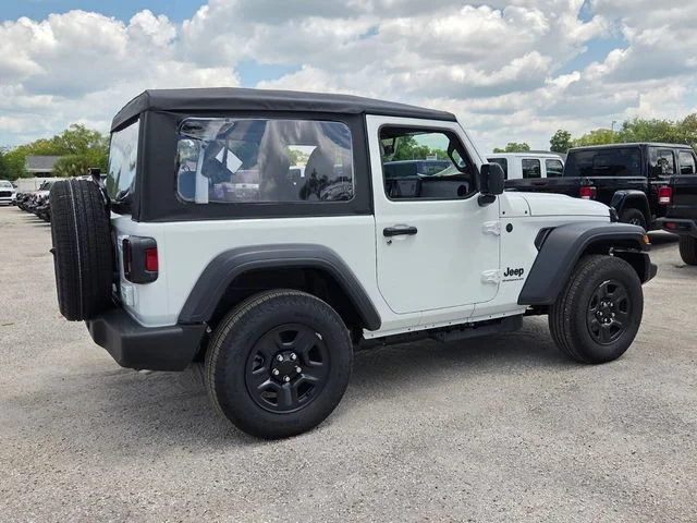 New 2026 Bright White Clear-Coat Exterior Paint Jeep Sport image 7