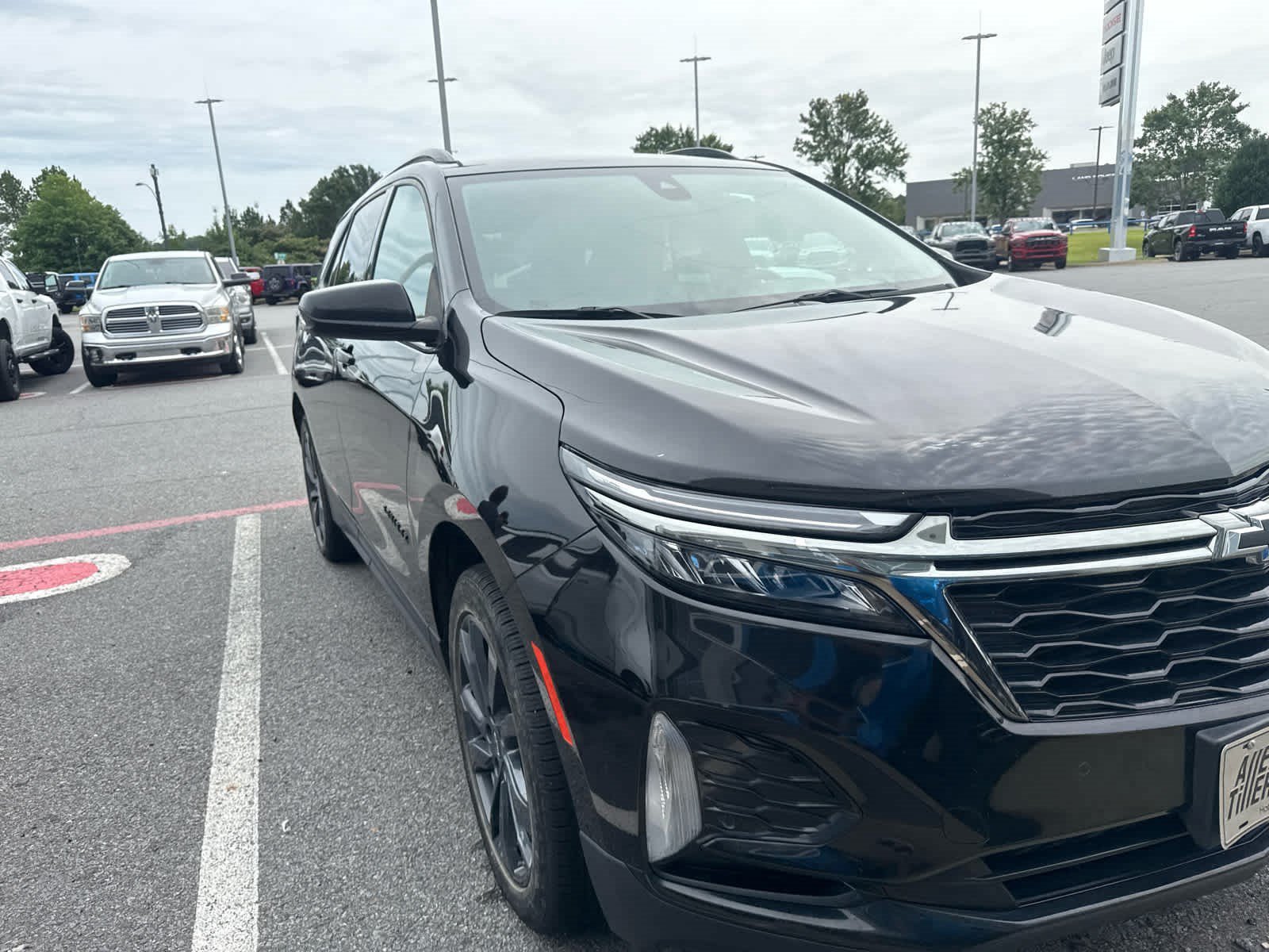 Used 2022 Mosaic Black Metallic Chevrolet RS image 2