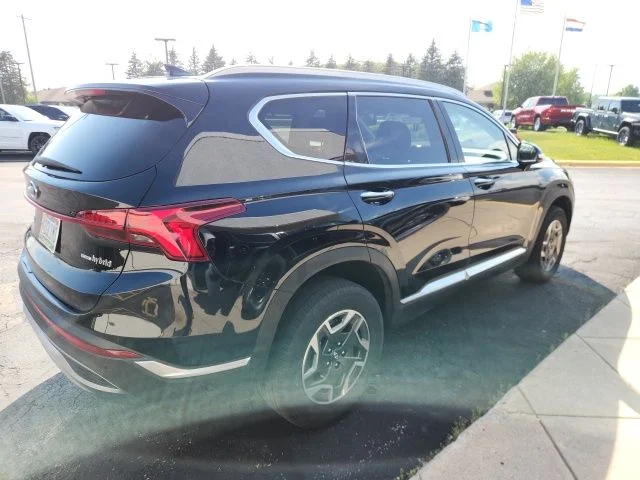 Used 2022 Twilight Black Hyundai Blue image 3