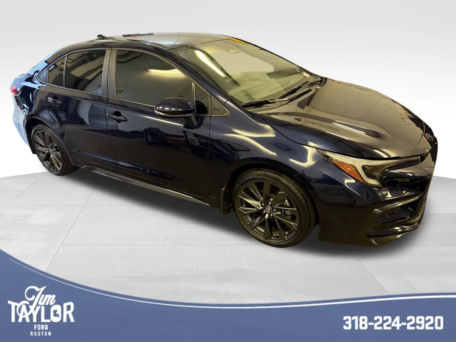 Used 2025 Blue Toyota SE image 3
