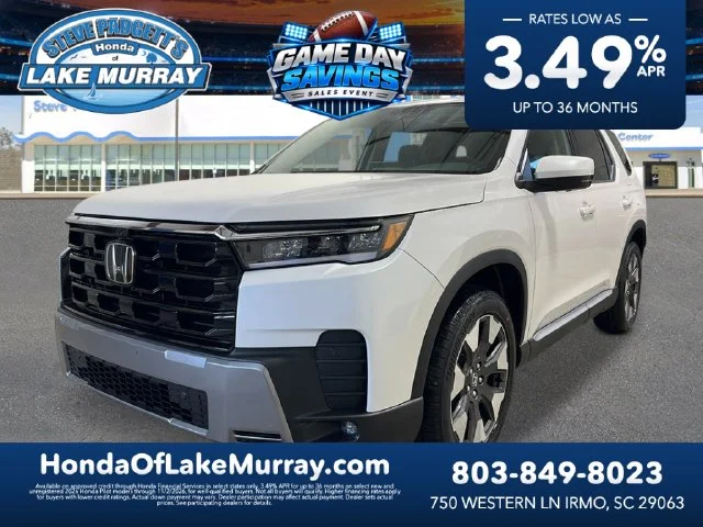 New 2026 Platinum White Pearl Honda Touring image 1