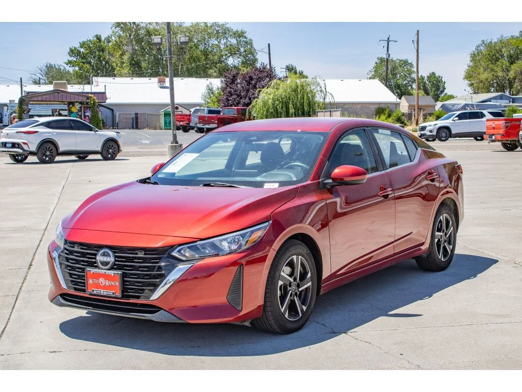 Used 2024 Scarlet Ember Tintcoat Nissan SV image 4