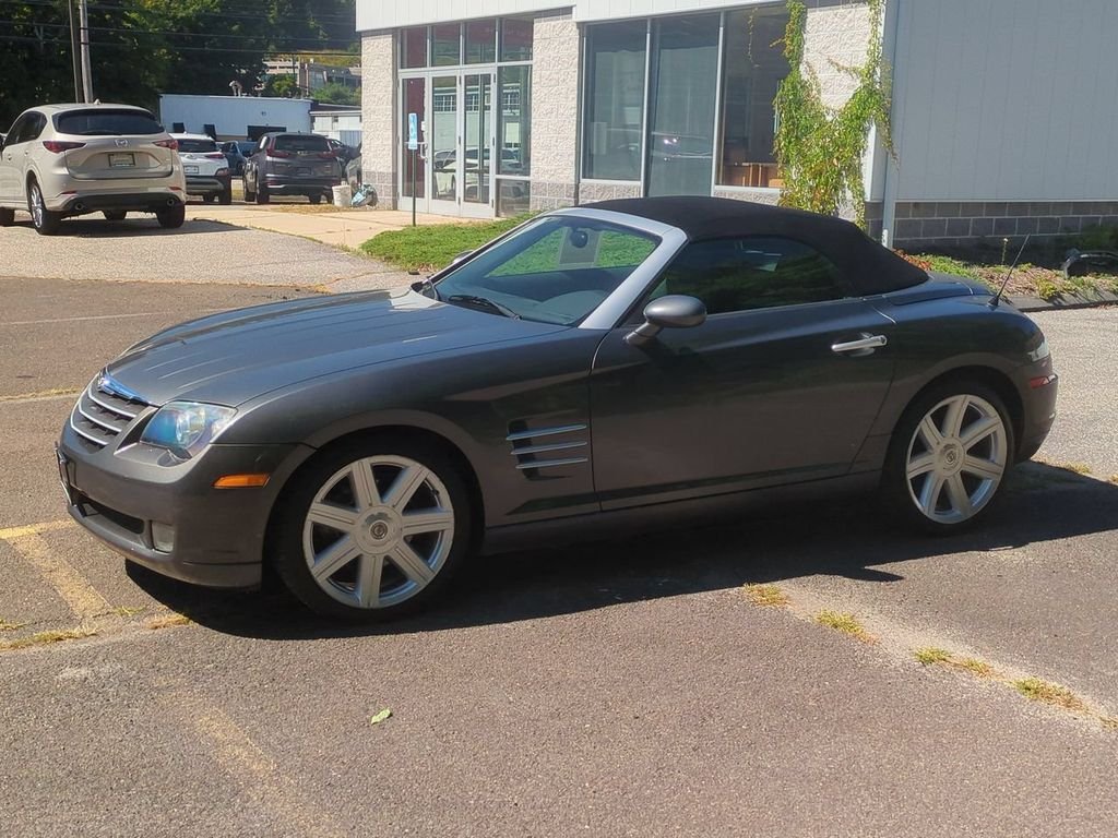 Used 2005 Chrysler Crossfire Limited with VIN 1C3AN65L25X052504 for sale in Thomaston, CT