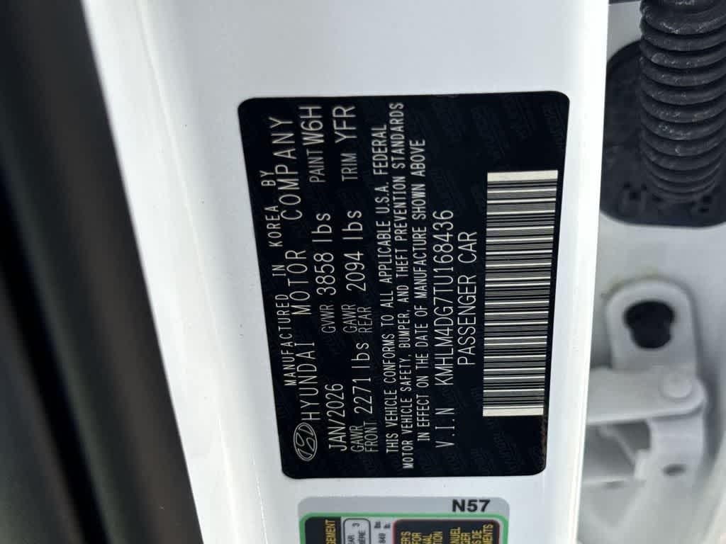 New 2026 Serenity White Hyundai SEL Sport image 29