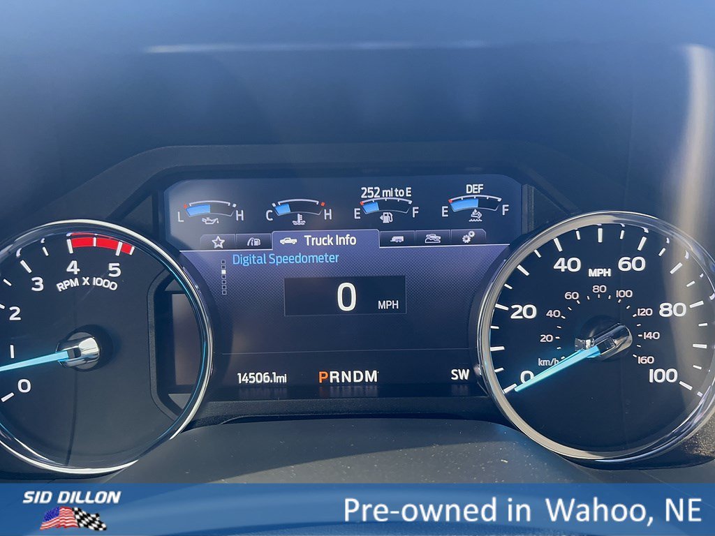 Used 2022 Carbonized Gray Metallic Ford LARIAT image 10