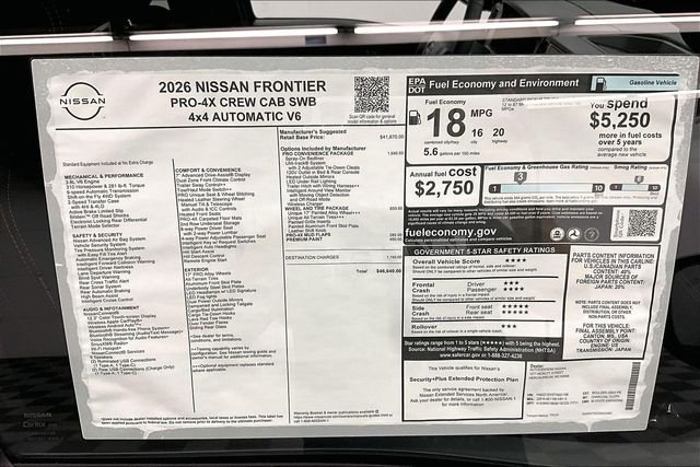 New 2026 Boulder Gray Pearl Nissan PRO-4X w/R Package image 45