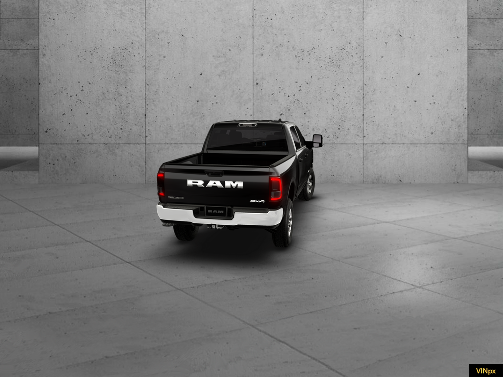 New 2026 Diamond Black Crystal Pearl-Coat Exterior Paint RAM Big Horn image 5