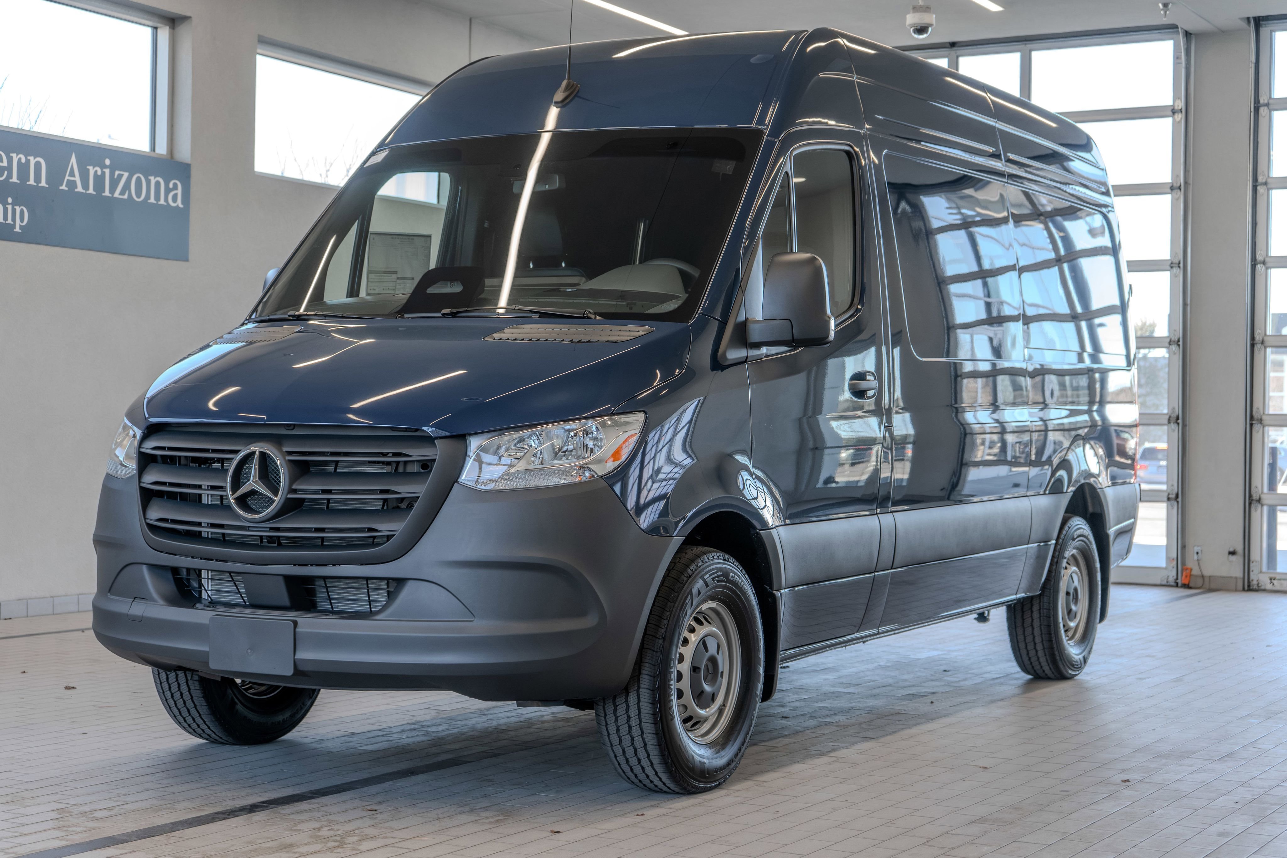 New 2026 Steel Blue Mercedes-Benz Cargo 144 WB image 25