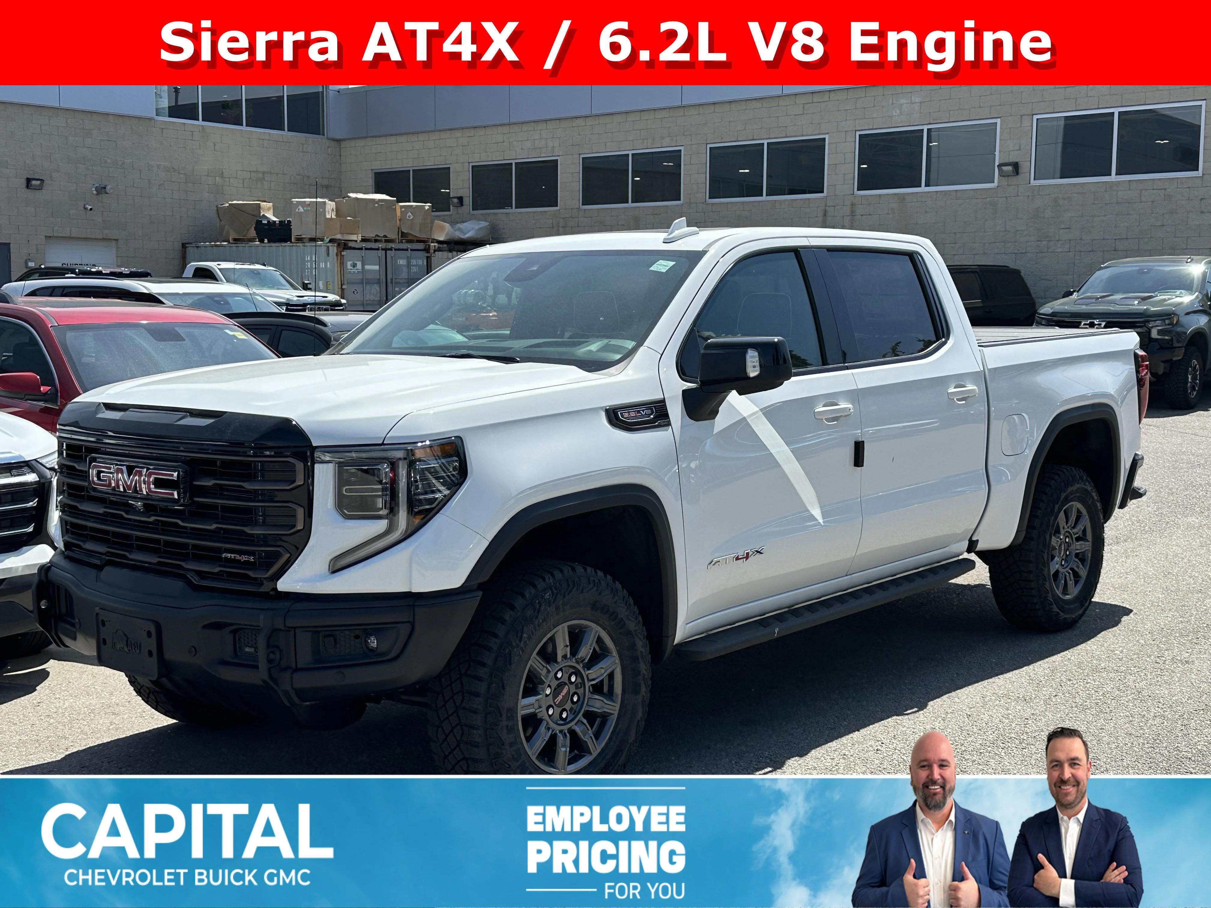 New 2026 Summit White GMC AT4X image 1