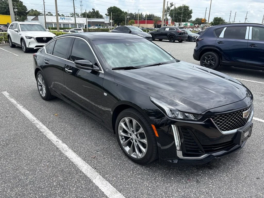 Used 2024 Black Cadillac Premium Luxury image 4