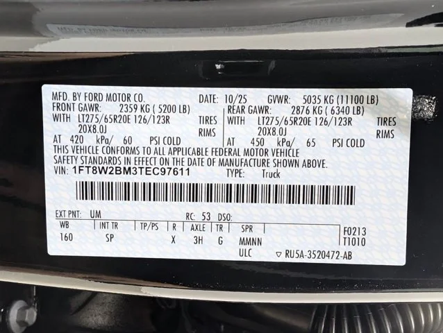 New 2026 Agate Black Metallic Ford F-250® King Ranch® image 23