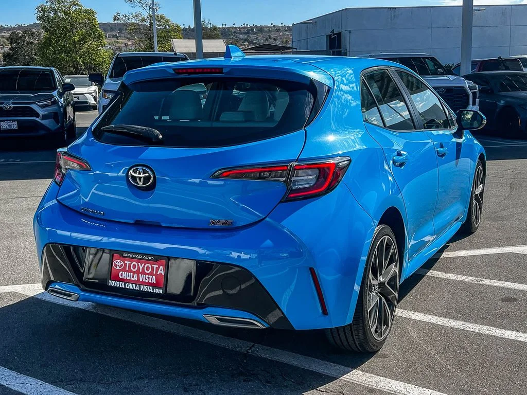 Used 2021 Blue Toyota XSE image 6