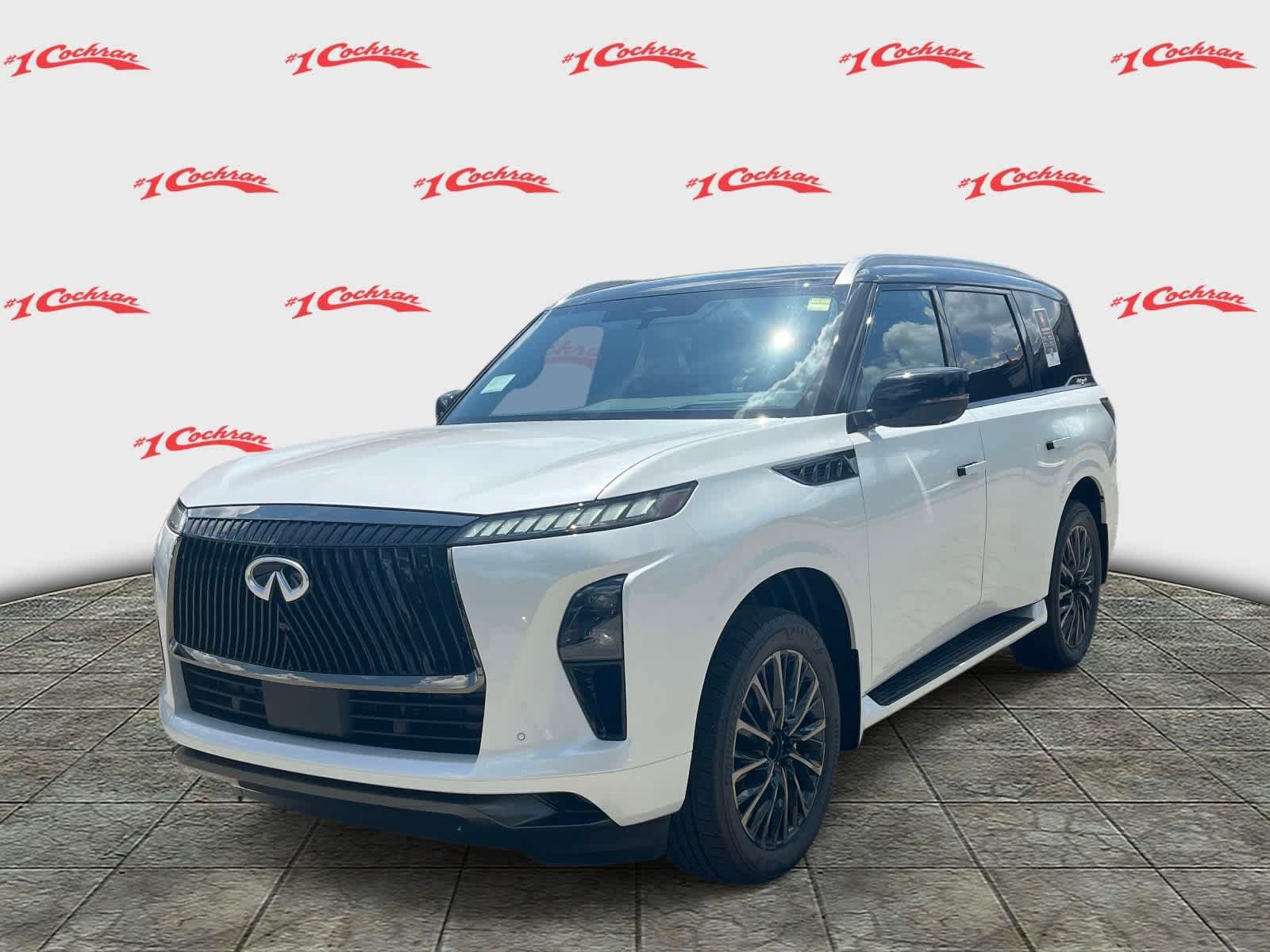 New 2027 Radiant White/Black Obsidian INFINITI AUTOGRAPH image 11
