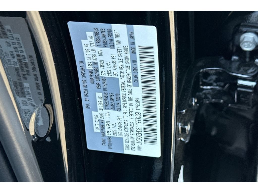 New 2026 Jet Black Mica Mazda 3.3 Turbo Preferred AWD image 22