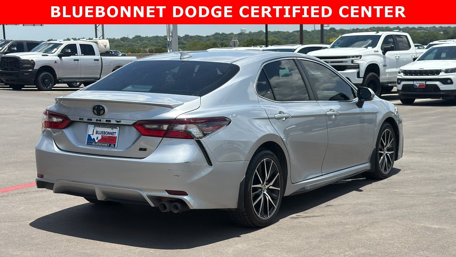 Certified Used 2023 Silver Toyota SE image 5