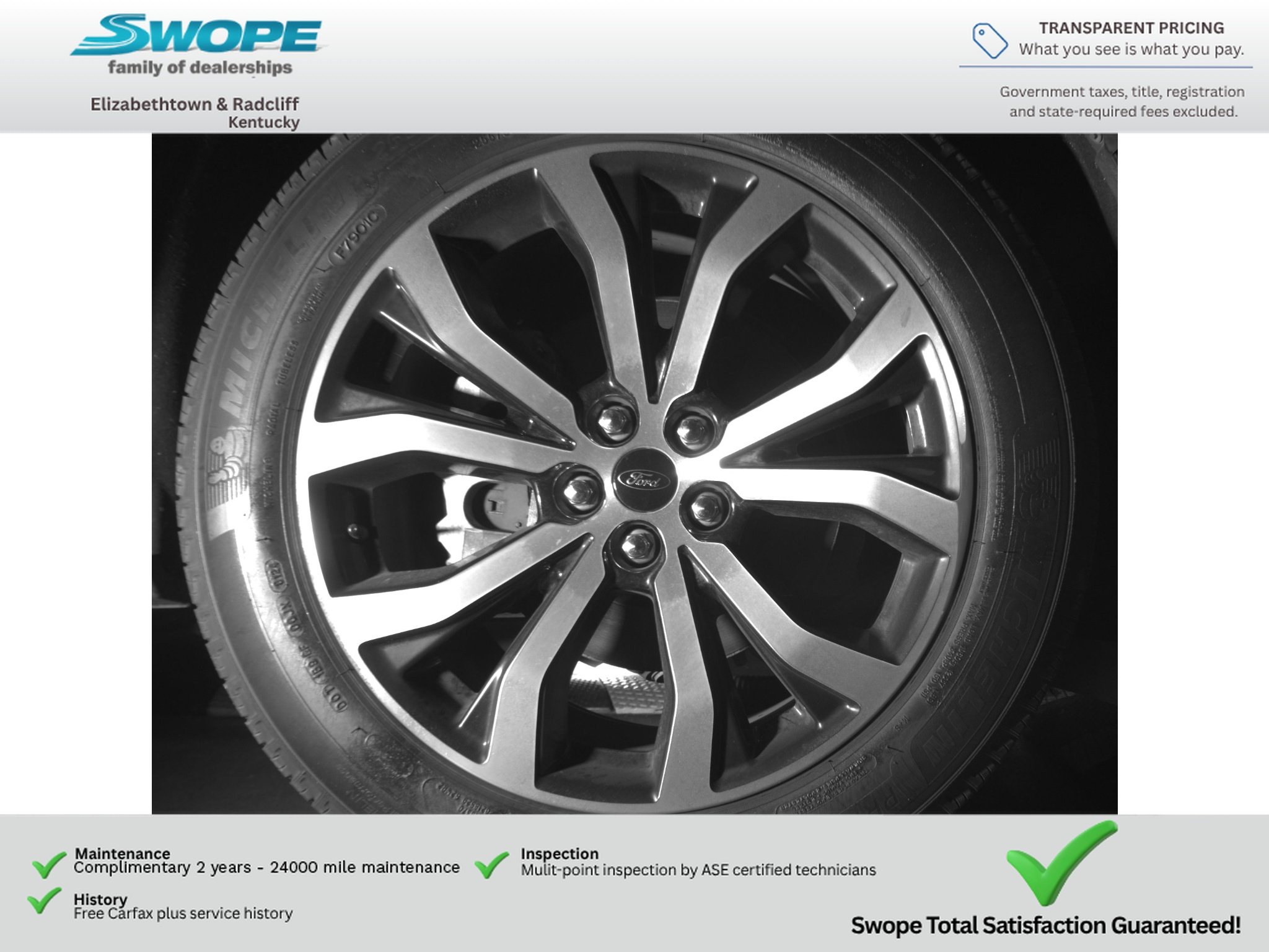 Used 2020 Agate Black Metallic Ford ST image 20
