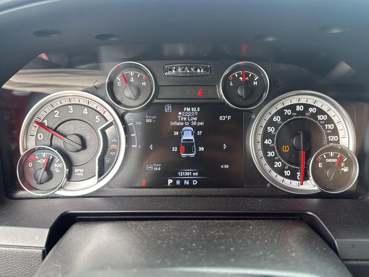 Used 2015 Deep Cherry Red Crystal Pearlcoat Ram Laramie image 19