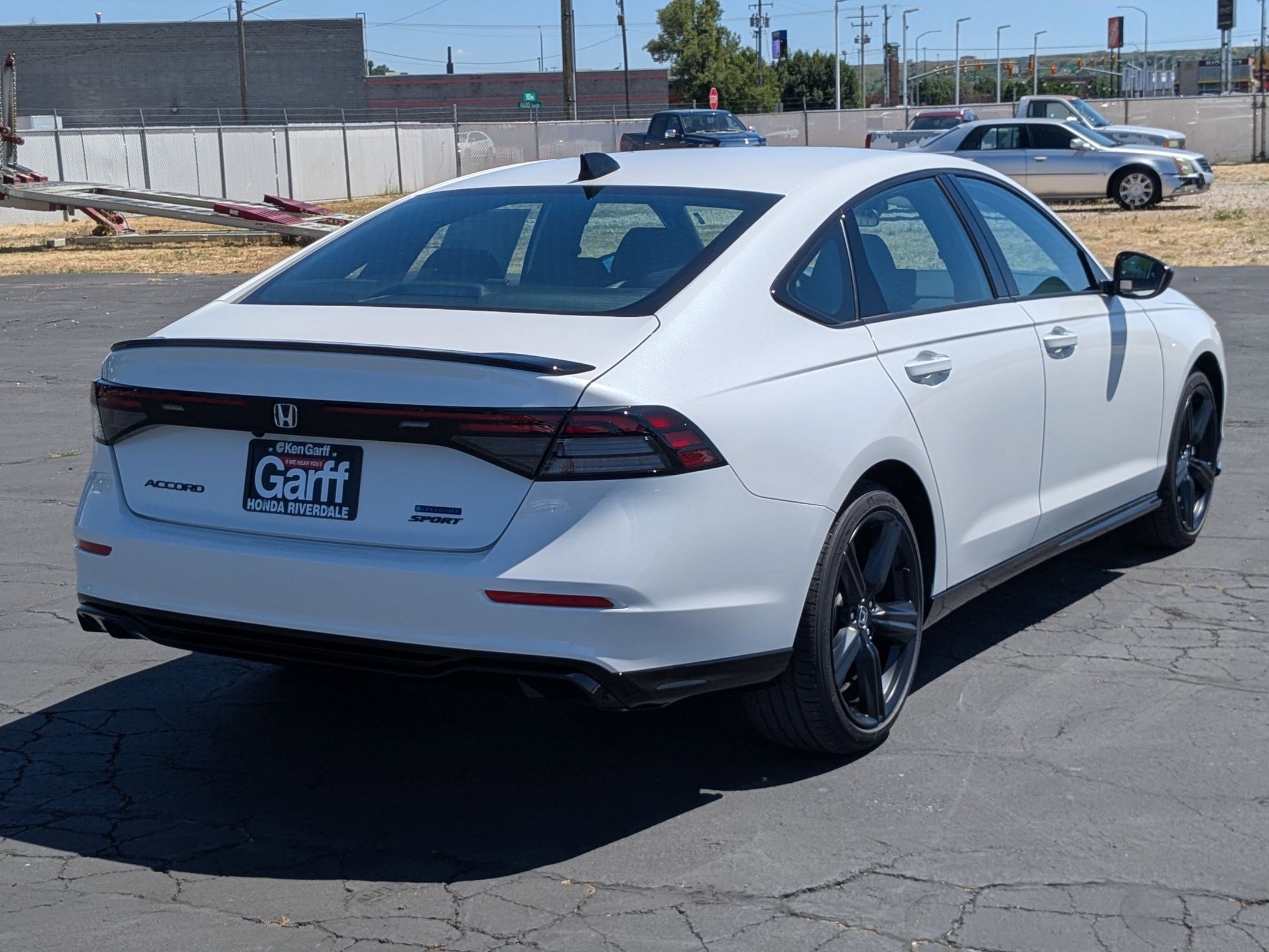 New 2026 Platinum White Pearl Honda Sport-L image 3