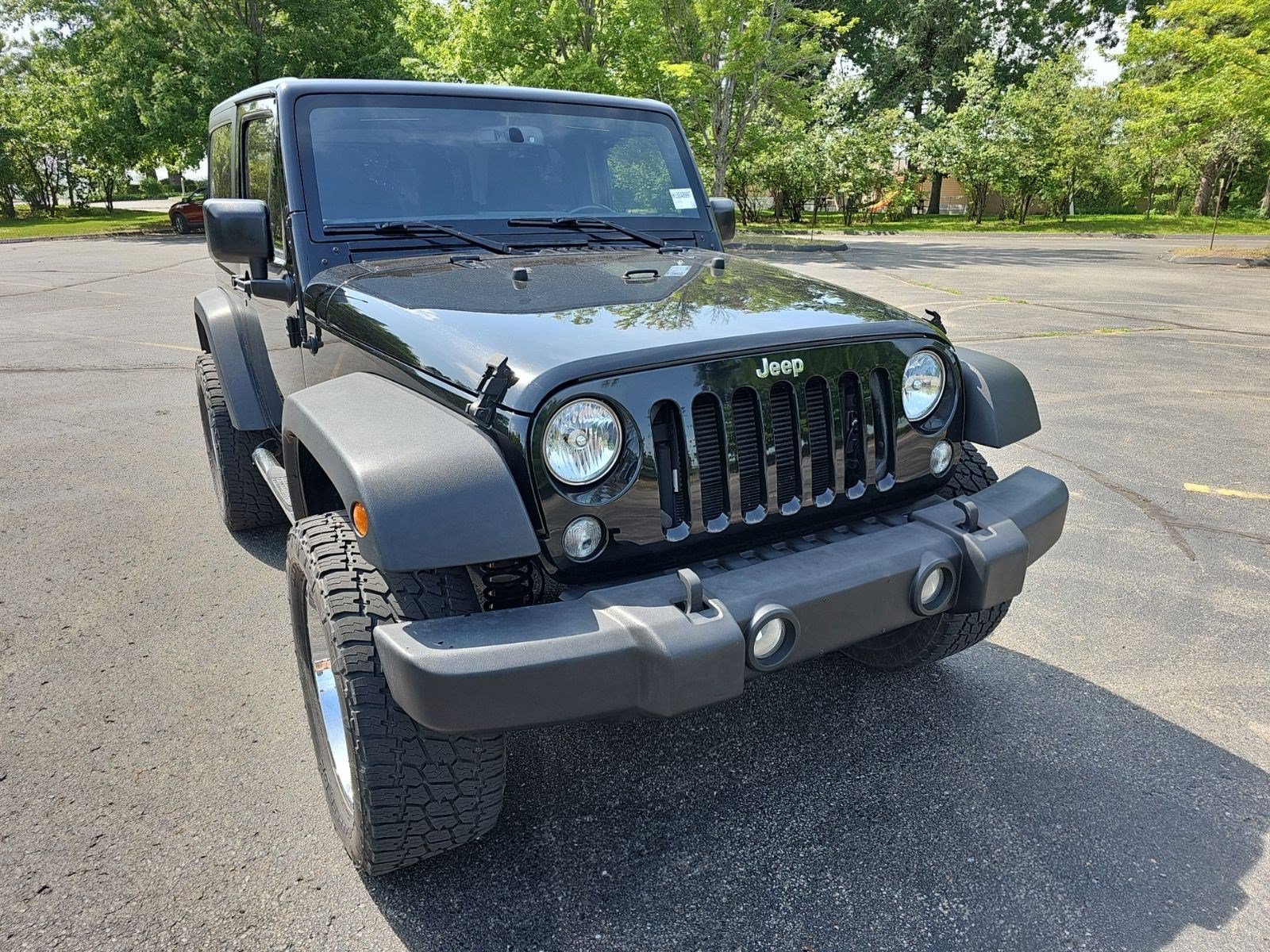 Used 2017 Black Clearcoat Jeep Sport image 7