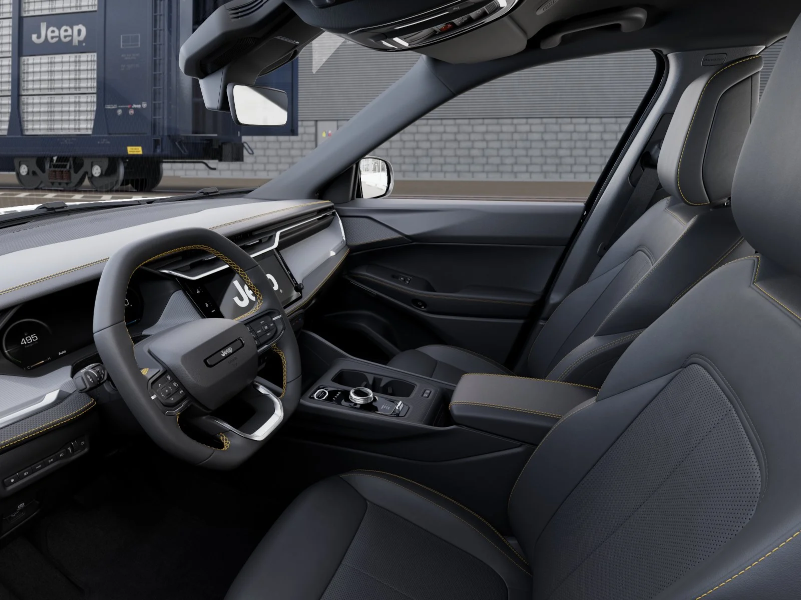 New 2026 Diamond Black Crystal Pearlcoat Jeep  image 50