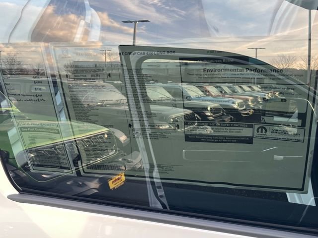 New 2026 Bright White Clear-Coat Exterior Paint RAM Laramie image 11