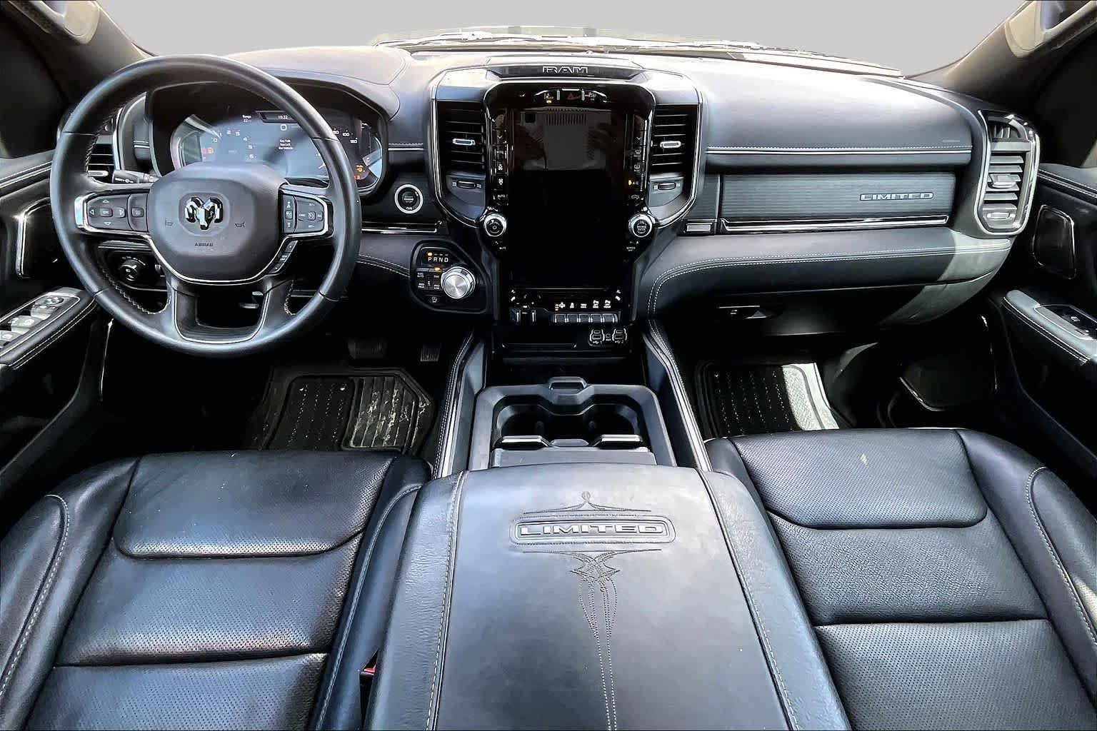 Used 2024 Granite Crystal Metallic Clearcoat Ram Limited image 14