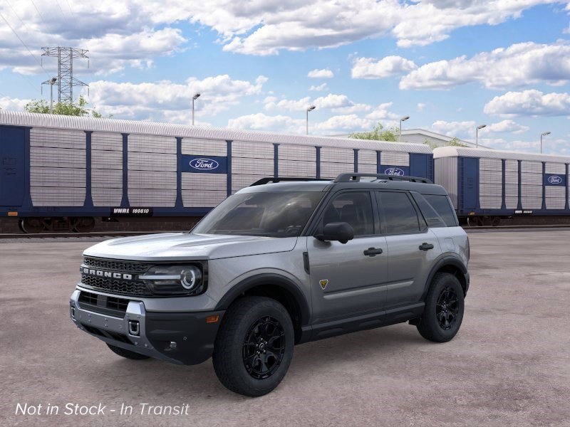 New 2026 Carbonized Gray Metallic Ford Badlands image 1