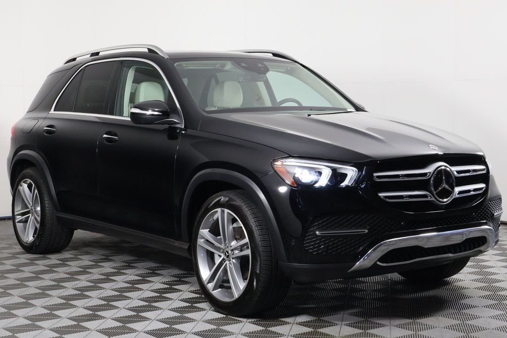 Certified Used 2021 Black Mercedes-Benz GLE 350 image 3