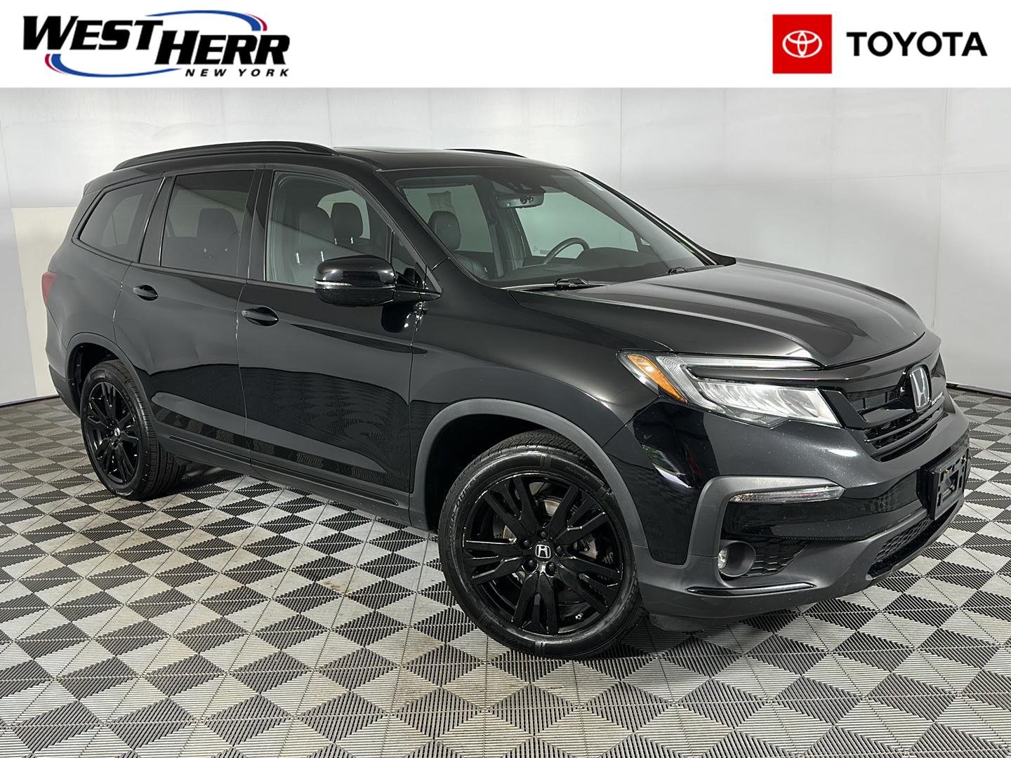 Used 2022 Crystal Black Pearl Honda Black Edition image 1