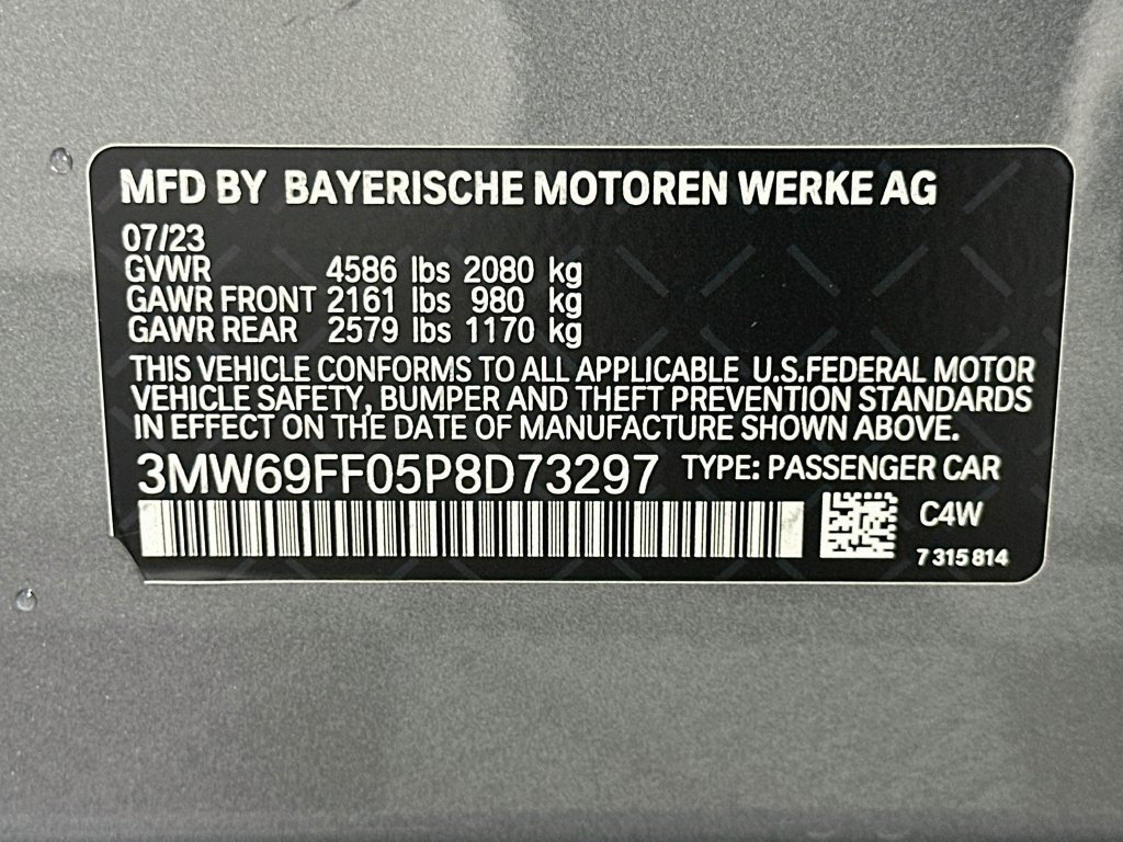 Certified Used 2023 Skyscraper Grey Metallic BMW 330i image 33
