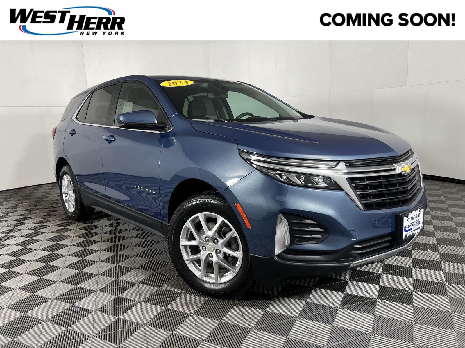 Used 2024 Lakeshore Blue Metallic Chevrolet LT image 1