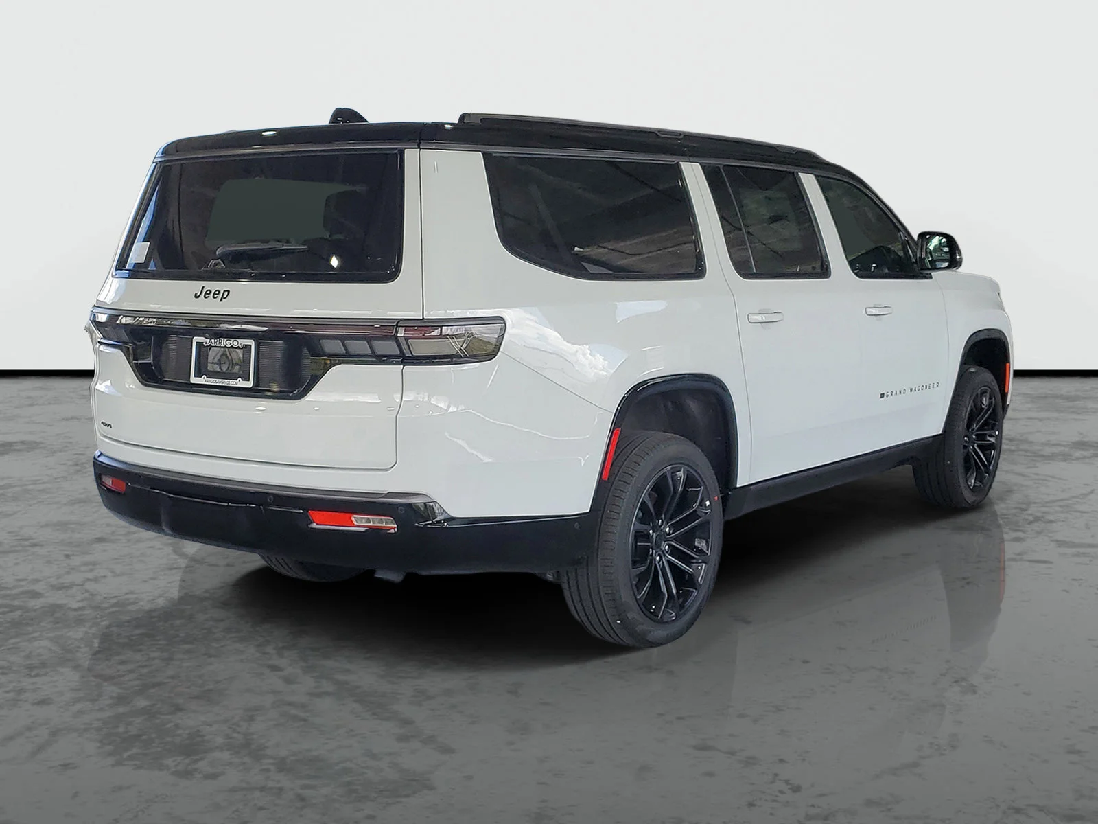 New 2026 Bright White Clear-Coat Exterior Paint Jeep Summit Obsidian image 1