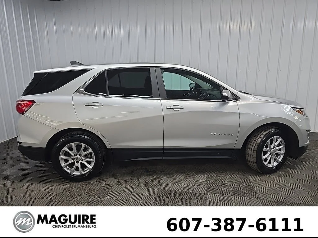 Used 2021 Chevrolet Equinox LT with VIN 3GNAXUEV1MS157232 for sale in Trumansburg, NY