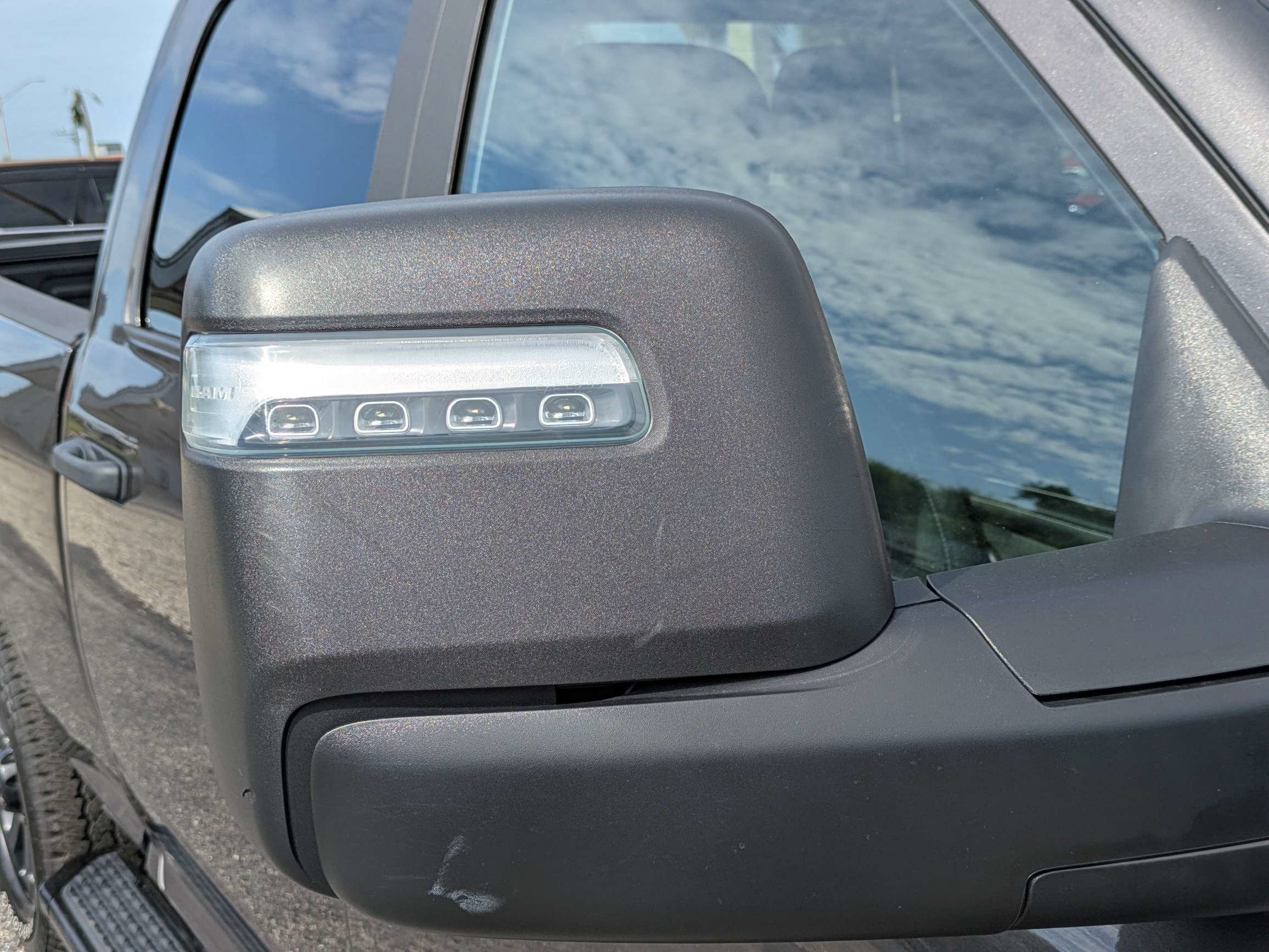 Used 2025 Granite Crystal Metallic Clearcoat Ram Big Horn image 13