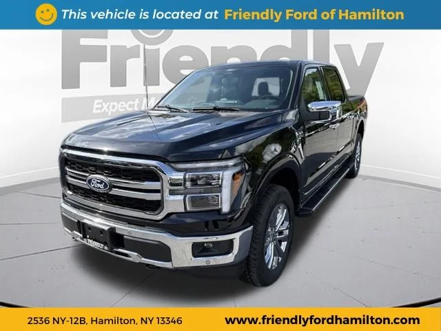 New 2026 Agate Black Metallic Ford Lariat® image 1