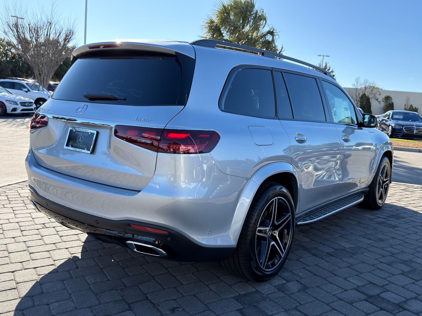 New 2026 Cirrus Silver Metallic Mercedes-Benz GLS 450 image 9
