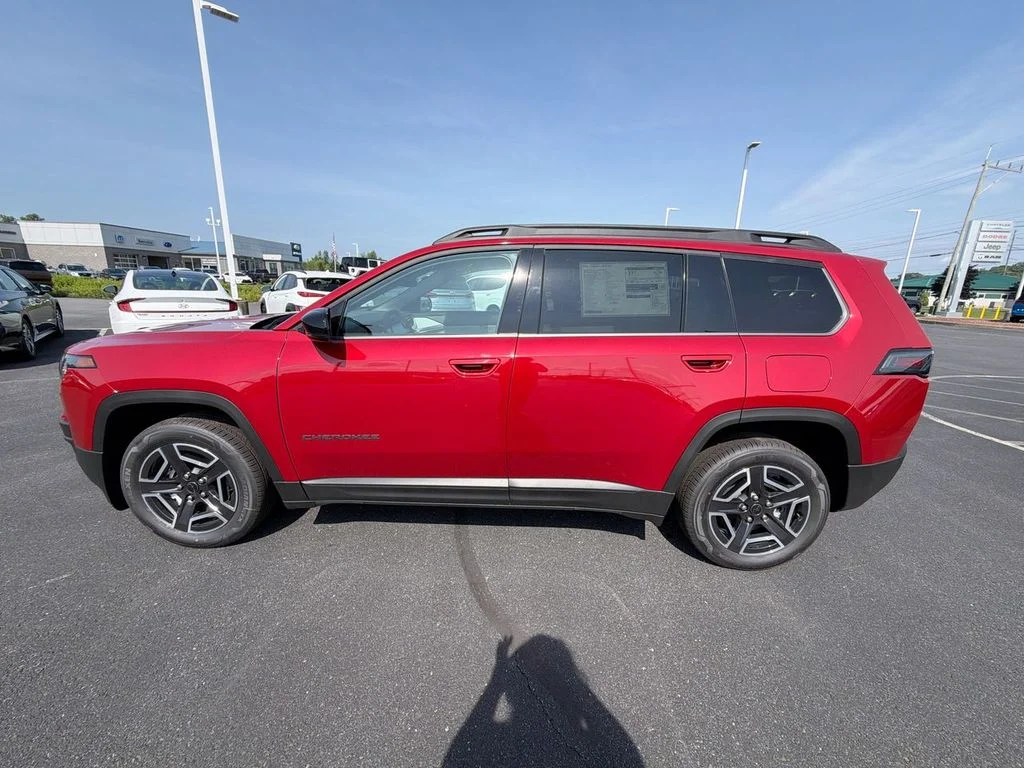 New 2026 Red Hot Pearl-Coat Exterior Paint Jeep Limited image 5