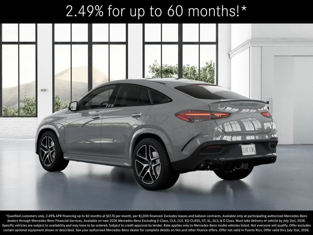 New 2026 MANUFAKTUR Alpine Grey Mercedes-Benz AMG® GLE 53 4MATIC+ Coupe image 71
