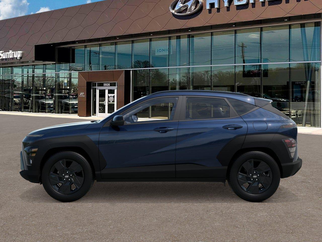 New 2027 Blue Hyundai SEL Sport AWD image 3