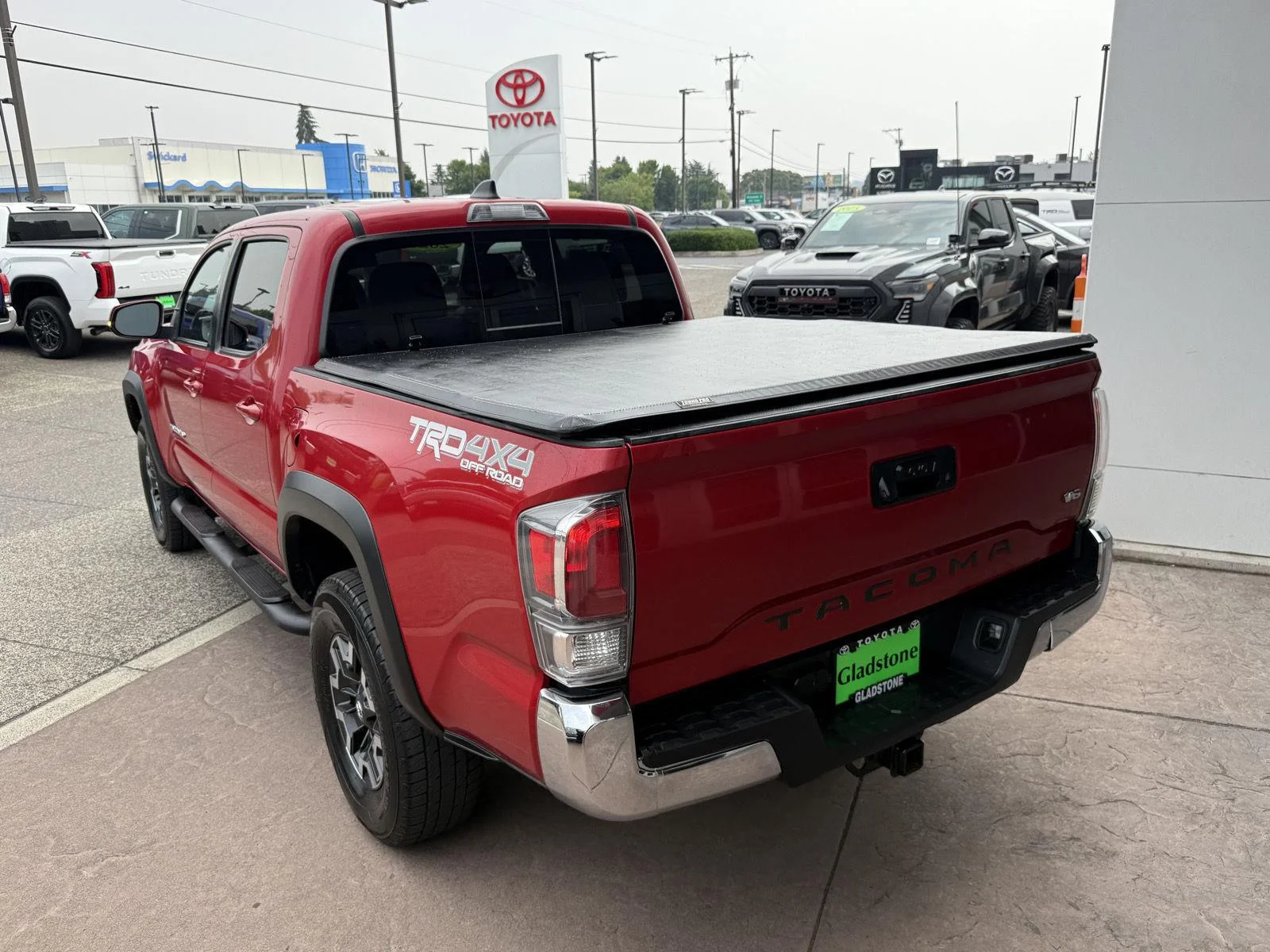 Used 2020 Barcelona Red Metallic Toyota TRD Off Road image 4