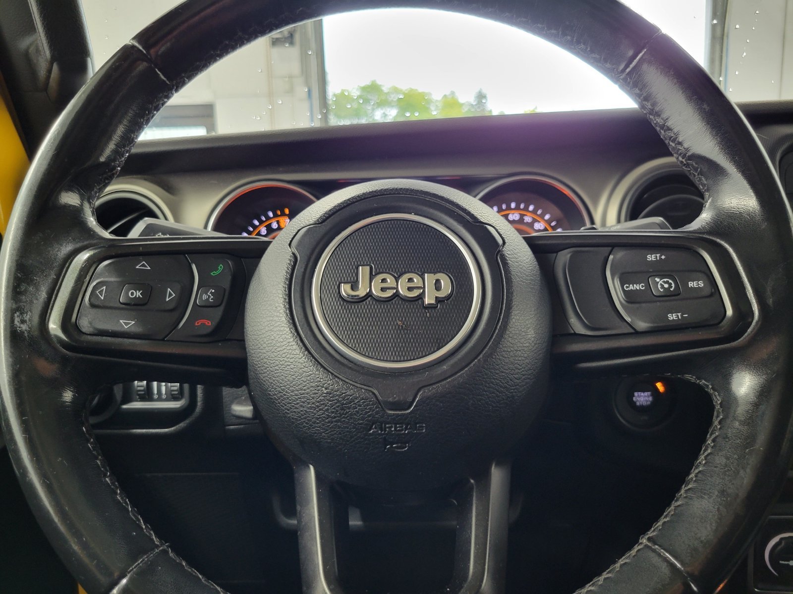 Used 2019 Yellow Jeep Unlimited Sport S image 12