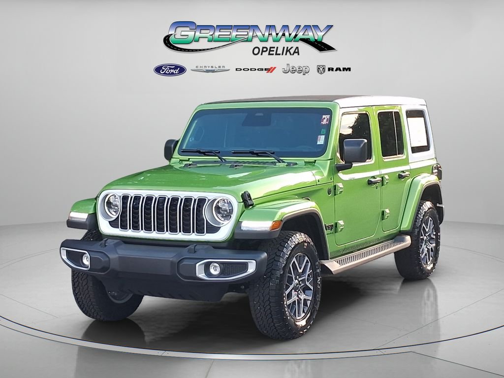 New 2026 Green Jeep Sahara image 3