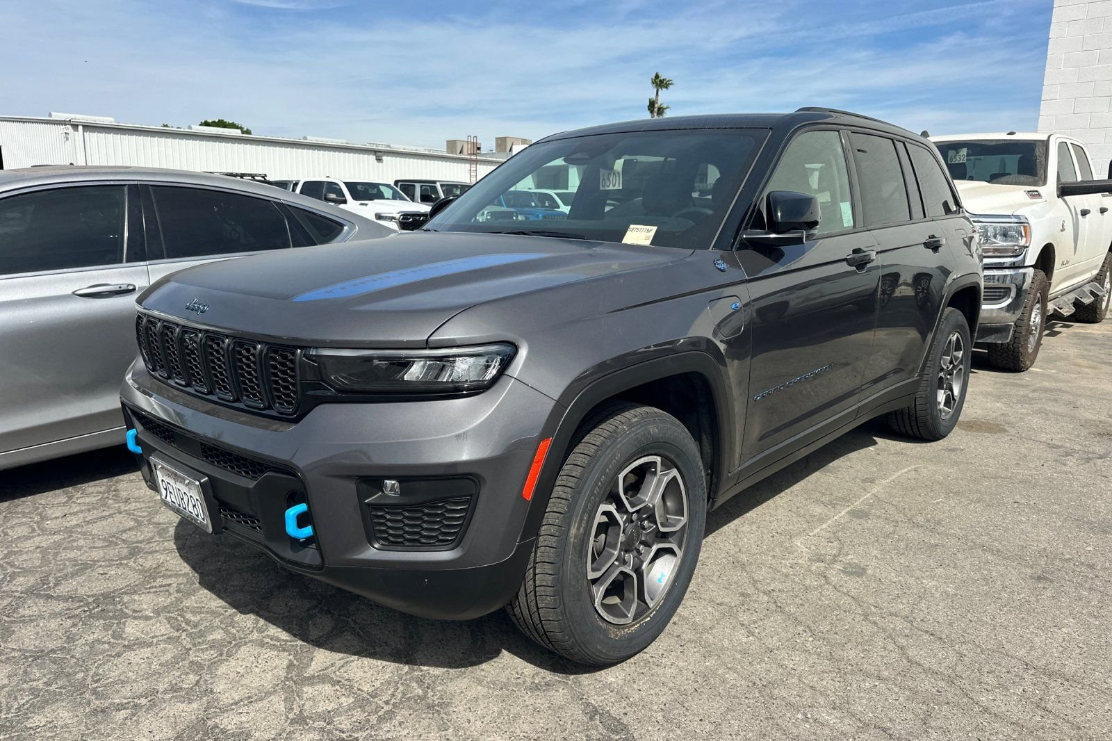 Used 2022 Jeep Grand Cherokee Trailhawk 4xe with VIN 1C4RJYC69N8757779 for sale in Madera, CA