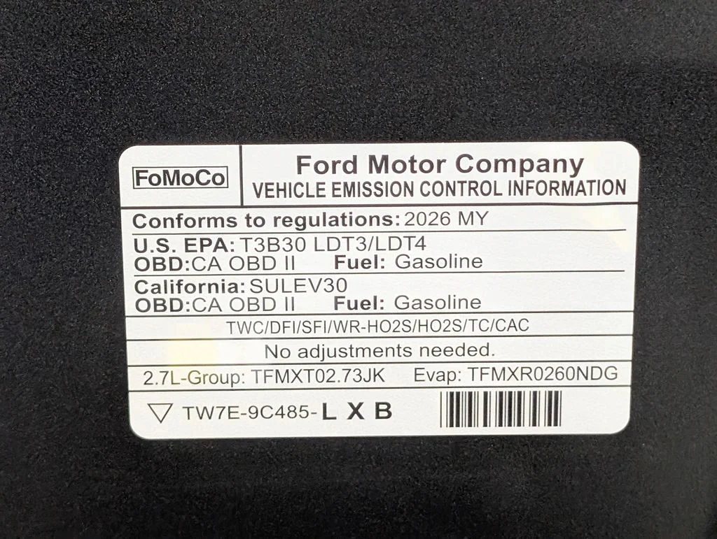 New 2026 Carbonized Gray Metallic Ford STX® image 25
