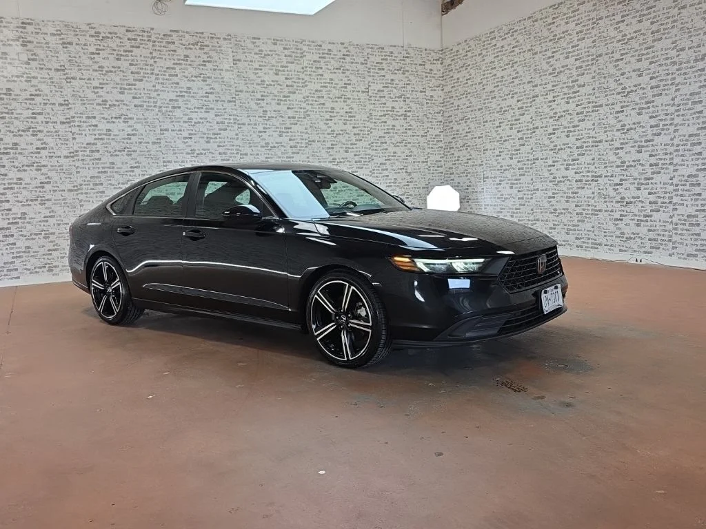 Used 2024 Crystal Black Pearl Honda Sport image 1